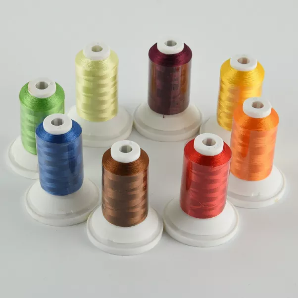 Muti Color 150d2 Viscose Rayon Embroidery thread